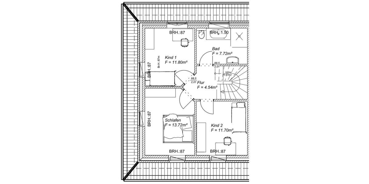 Doppelhaushälfte Sulingen - 4 Zimmer, 127 m&sup2;, 1.300&euro; | Angebot:26385946