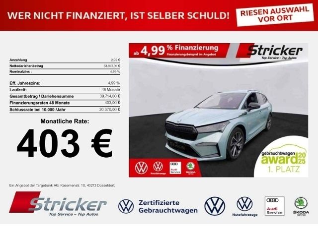Skoda Enyaq 30.990 km 33.949 &euro; Horn-Bad Meinberg 32805
