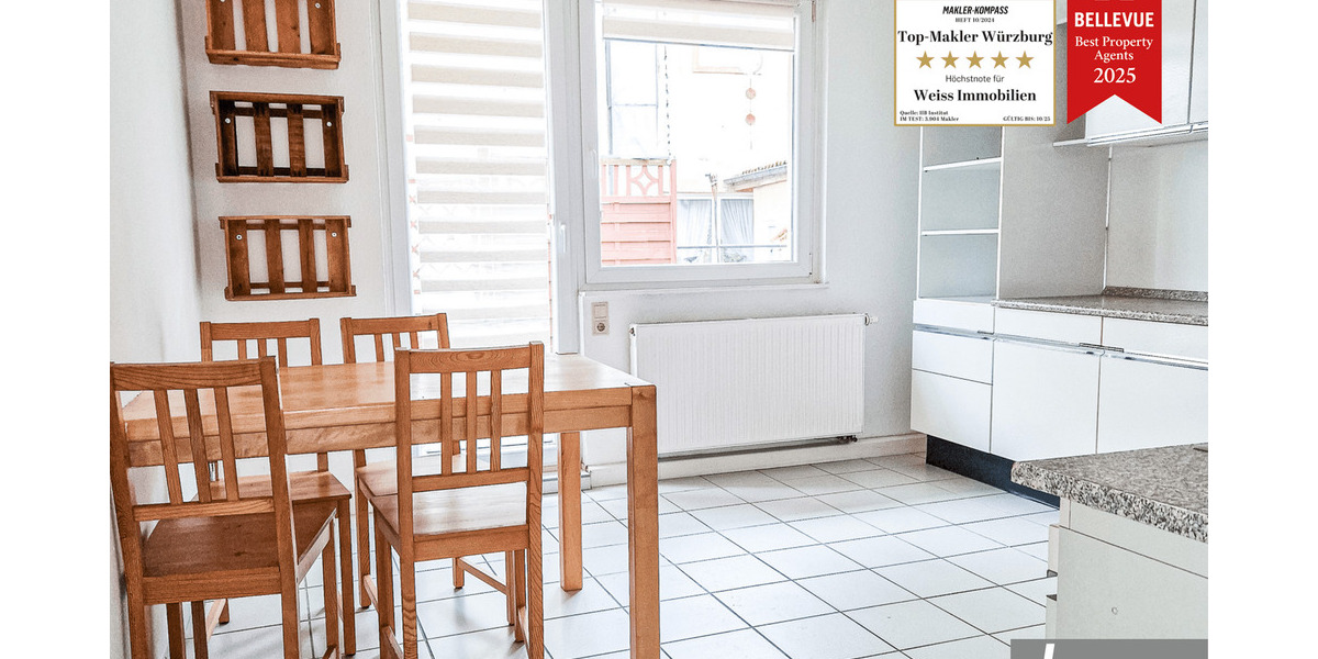 Gut geschnittene 2-Zimmer-Wohnung in Ochsenfurt 2 zimmer