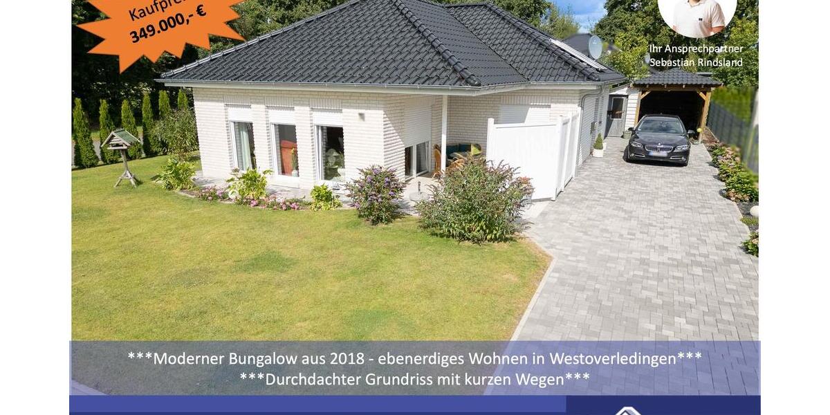 ***Bungalow in Westoverledingen - ideal für seniorengerechtes Wohnen*** 3 zimmer