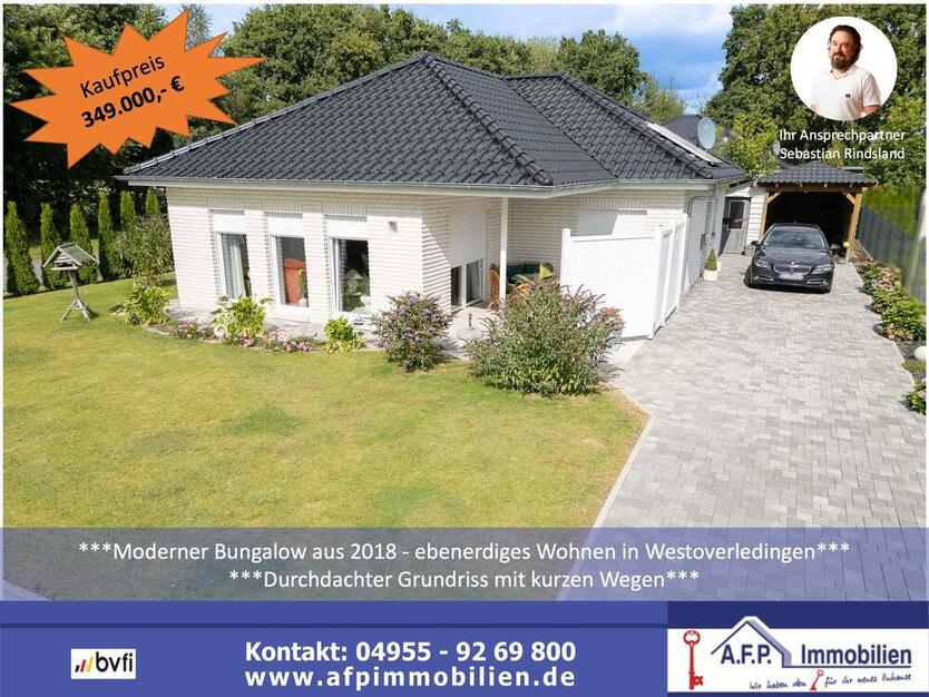 ***Bungalow in Westoverledingen - ideal für seniorengerechtes Wohnen*** 3 zimmer