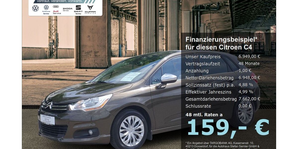 Citroen C4 69.600 km 6.949 &euro; Griesheim 64347