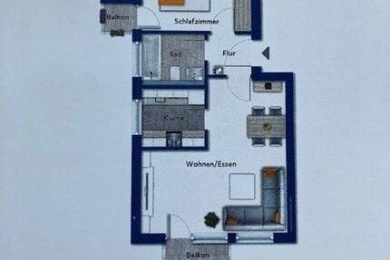 Wohnung Metzingen - 2 Zimmer, 56 m&sup2;, 820&euro; | Angebot:26278593