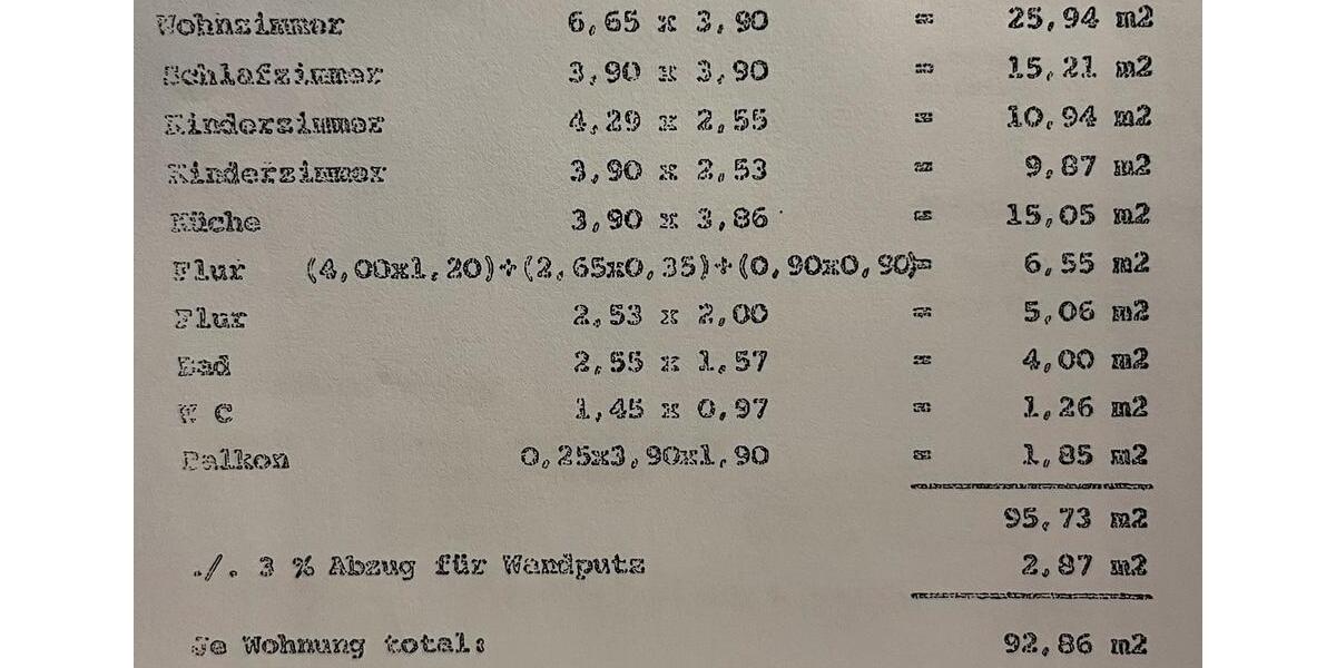Etagenwohnung Grenzach-Wyhlen Wyhlen - 1 Zimmer, 93 m&sup2;, 482.000&euro; | Angebot:26124336