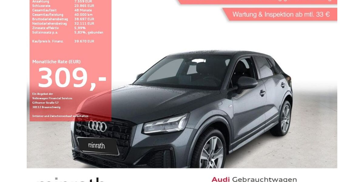 Audi Q2 8.755 km 36.610 &euro; Moers-Hülsdonk 47441