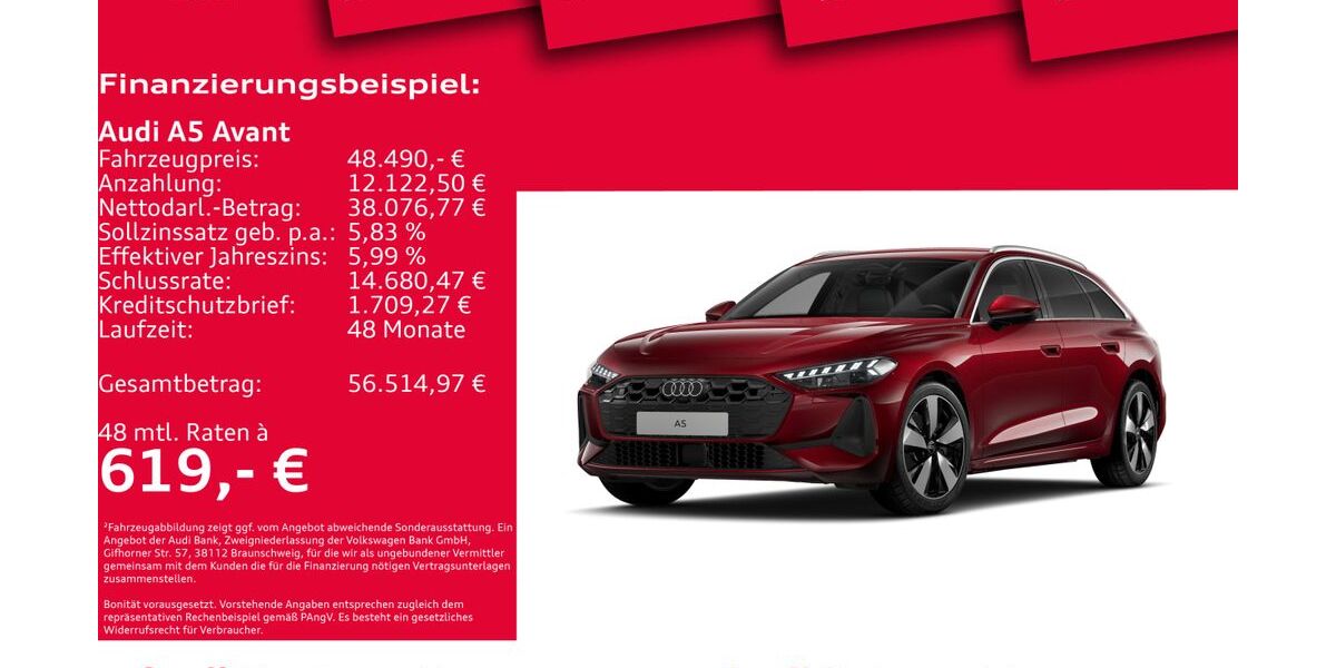 Audi A5 7.202 km 47.450 &euro; Hannover 30179