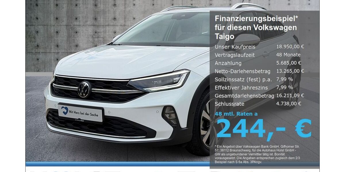 VW Taigo 48.791 km 18.950 &euro; Scheeßel 27383
