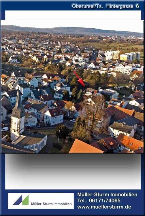 OBERURSELTs. Große EG-Wohnung mit riesigem Garten (Im 2-FH!!)
