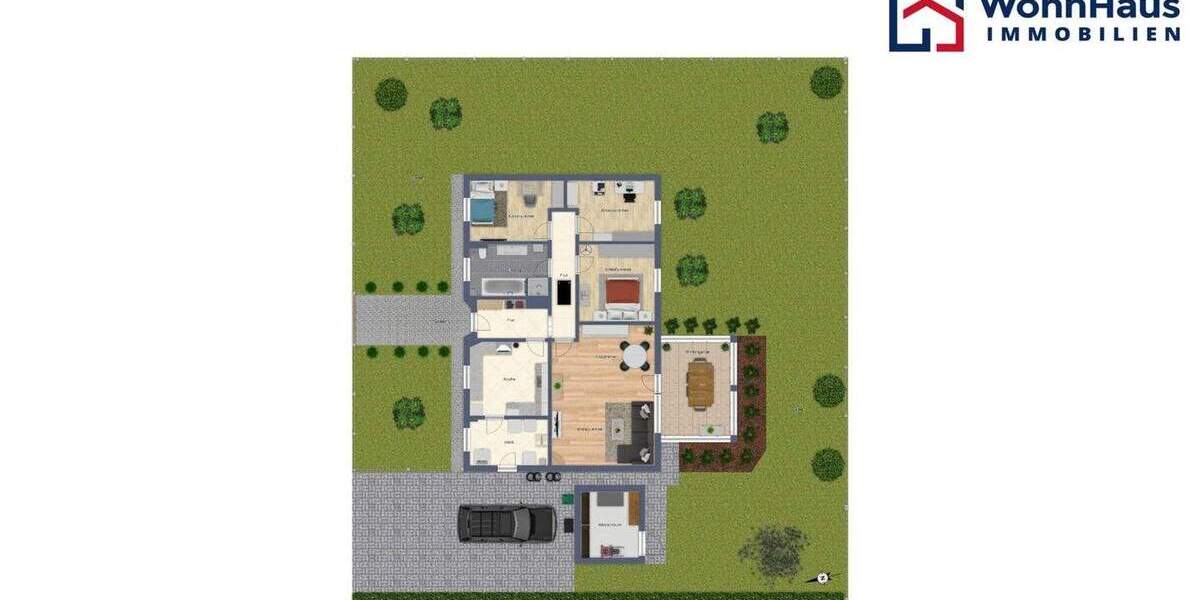 Einfamilienhaus Altlandsberg Wegendorf - 4 Zimmer, 104 m&sup2;, 435.000&euro; | Angebot:25700834