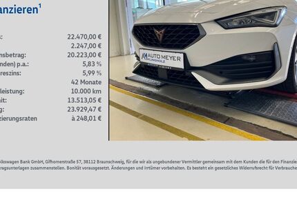 Cupra Leon 101.658 km 22.470 &euro; Ochsenfurt 97199