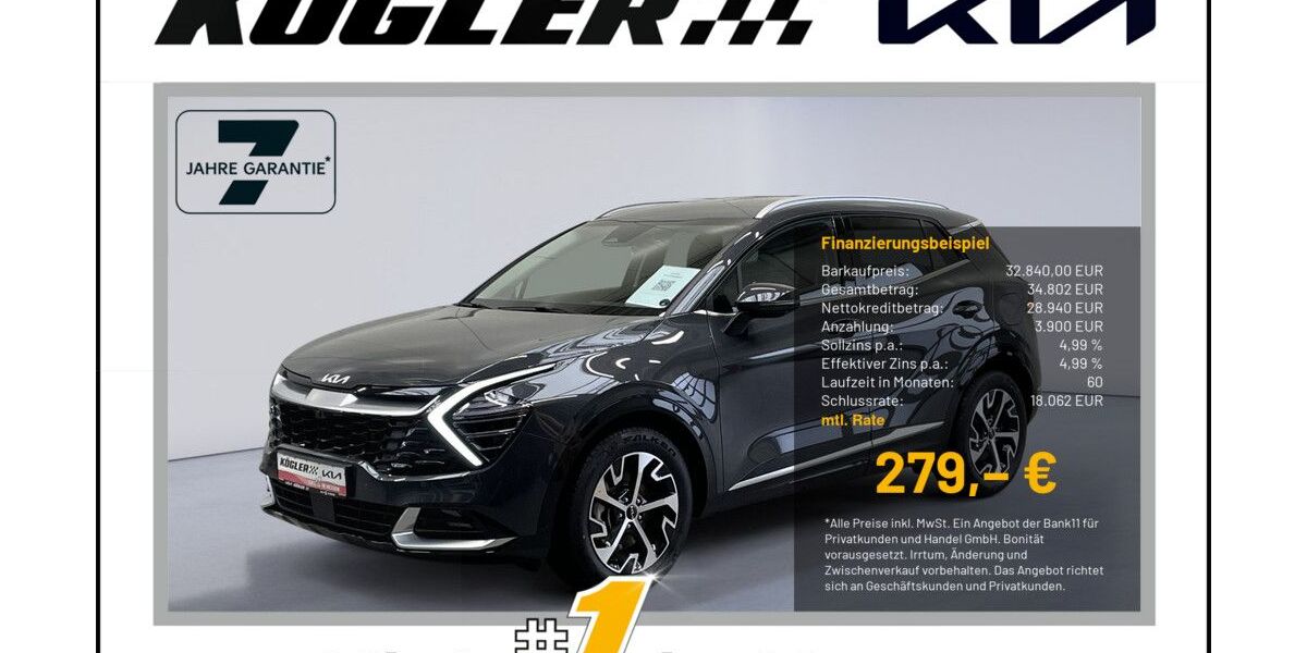 Kia Sportage 17.280 km 32.840 € Rosbach | Frankfurt Nord 61191