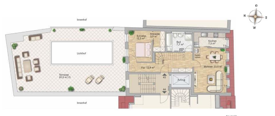Dachgeschoßwohnung Dresden - 4 Zimmer, 157 m&sup2;, 2.716&euro; | Angebot:26252669