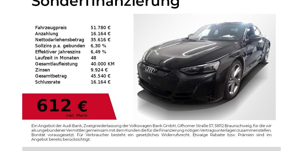 Audi e-tron GT 27.600 km 51.780 &euro; Nürnberg 90411