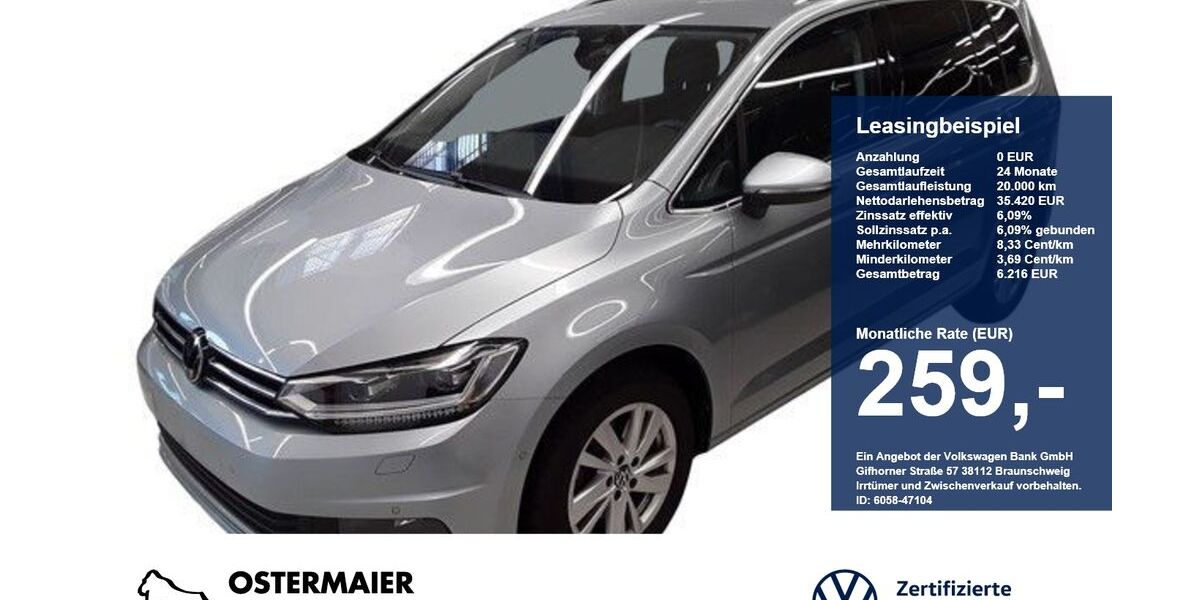 VW Touran 10.190 km 35.420 &euro; Vilsbiburg 84137