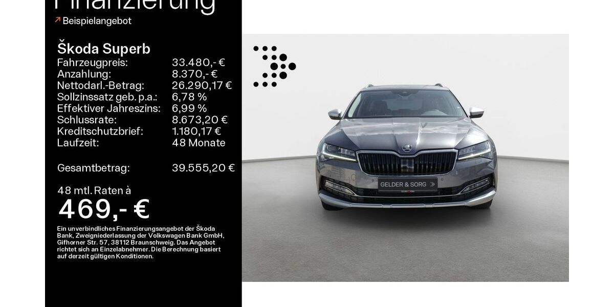Skoda Superb 55.144 km 31.990 &euro; Lichtenfels 96215