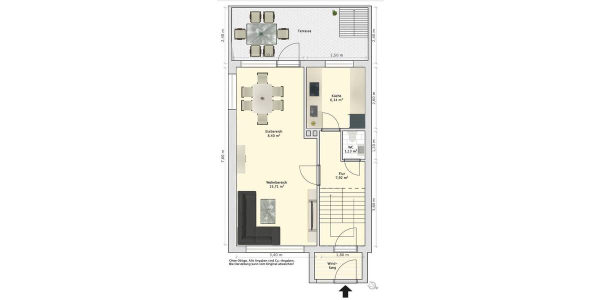 Reihenendhaus Wilhelmshaven Altengroden - 5 Zimmer, 95 m&sup2;, 219.000&euro; | Angebot:26825638