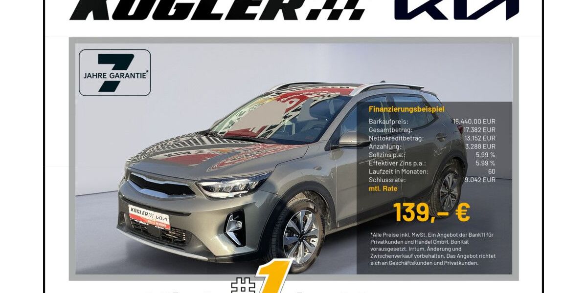 Kia Stonic 56.640 km 16.440 &euro; Rosbach | Frankfurt Nord 61191