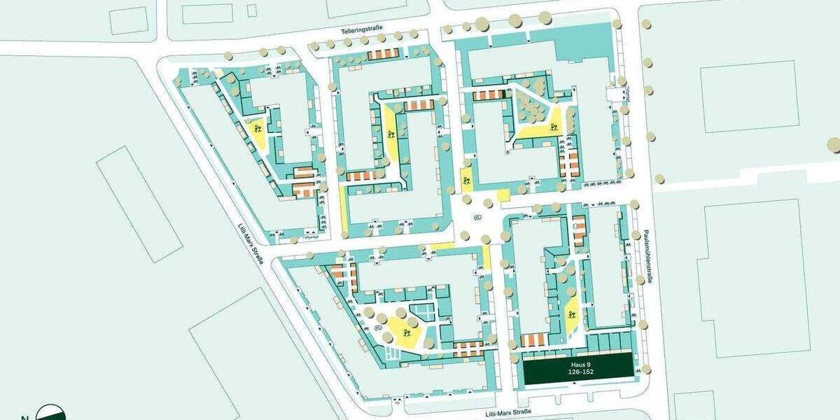 Etagenwohnung Düsseldorf Benrath - 5 Zimmer, 120 m&sup2;, 699.900&euro; | Angebot:25958048