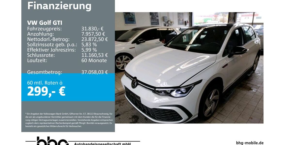 VW Golf 17.983 km 31.830 &euro; Balingen 72336