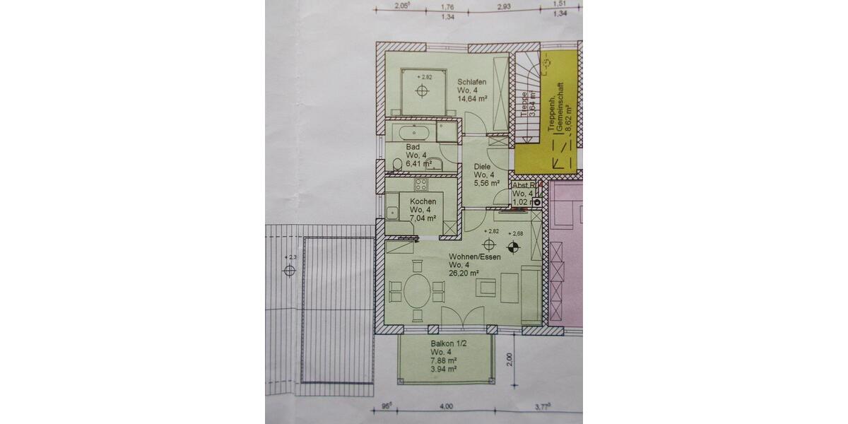Etagenwohnung Buttenwiesen - 2 Zimmer, 65 m&sup2;, 620&euro; | Angebot:25362763
