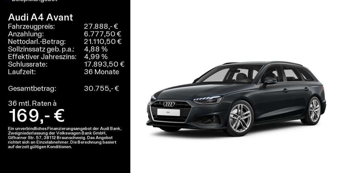 Audi A4 39.200 km 27.888 &euro; Mühlheim a. Main 63165