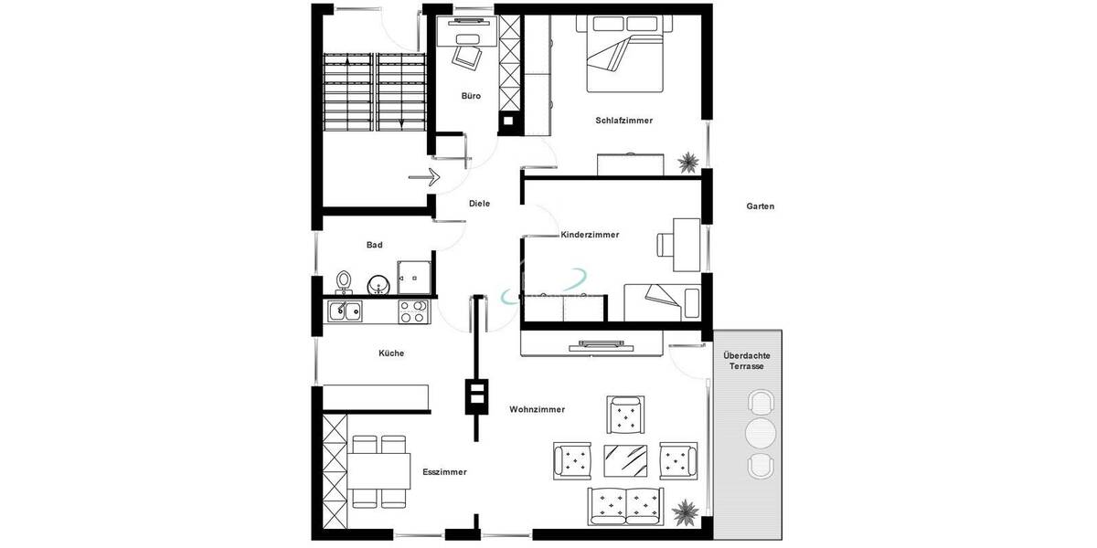 Mehrfamilienhaus, Wohnhaus Crailsheim Roßfeld - 8 Zimmer, 131 m&sup2;, 349.000&euro; | Angebot:26242334