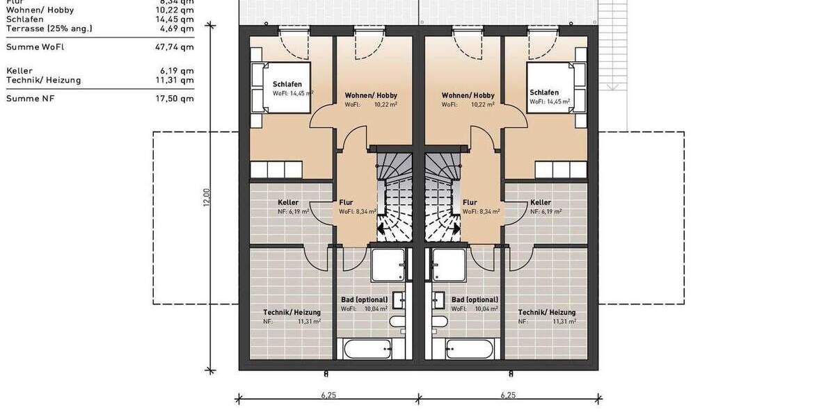 Doppelhaushälfte Ennepetal Homberge - 4 Zimmer, 150 m&sup2;, 565.000&euro; | Angebot:25627230