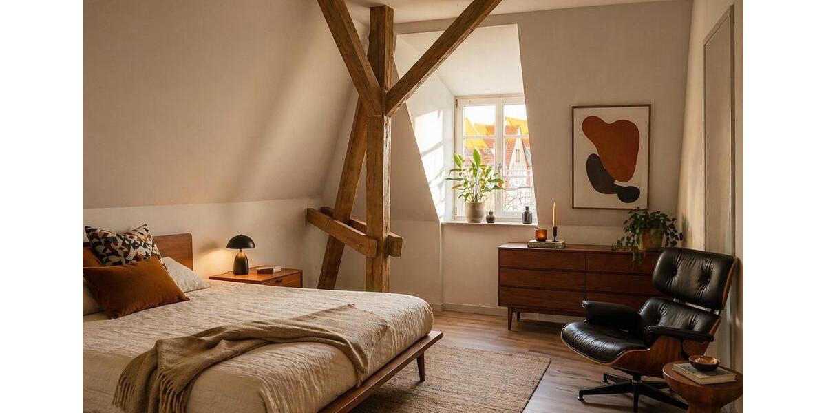 Dachgeschoßwohnung Erfurt Johannesvorstadt - 2 Zimmer, 73 m&sup2;, 199.000&euro; | Angebot:26455589