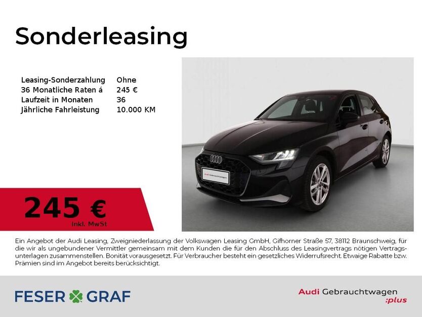 Audi A3 23.530 km 28.990 € Dessau-Roßlau 06844