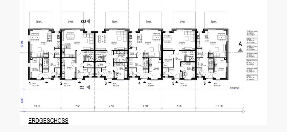 Reihenhaus Vechta - 3 Zimmer, 129 m&sup2;, 483.000&euro; | Angebot:26552392