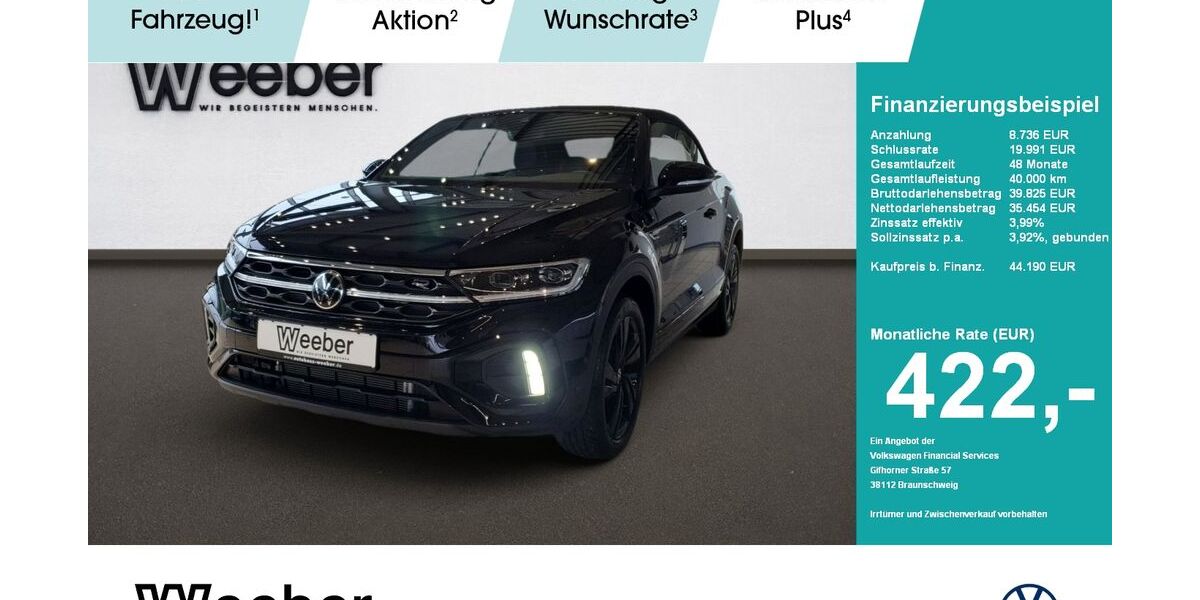 VW T-Roc 1.015 km 37.980 &euro; Calw 75365