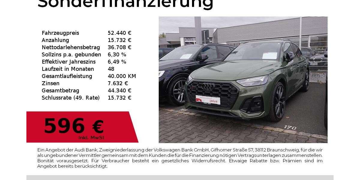 Audi SQ5 42.300 km 52.440 € Lauf an der Pegnitz 91207
