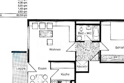 Schöne 2-Zimmer-Wohnung in Oberasbach 2 zimmer