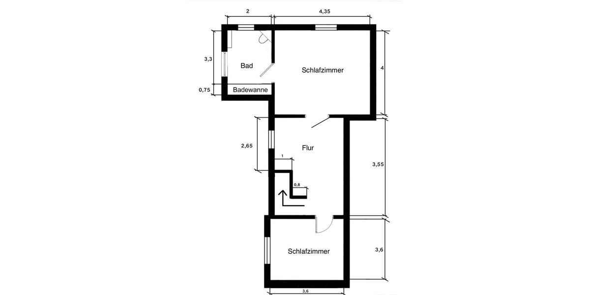 Einfamilienhaus Artern - 3 Zimmer, 107 m&sup2;, 55.000&euro; | Angebot:26488242