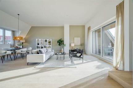 Grundsaniertes Denkmalobjekt: Dachneubau mit Sonnenlounge 5 zimmer