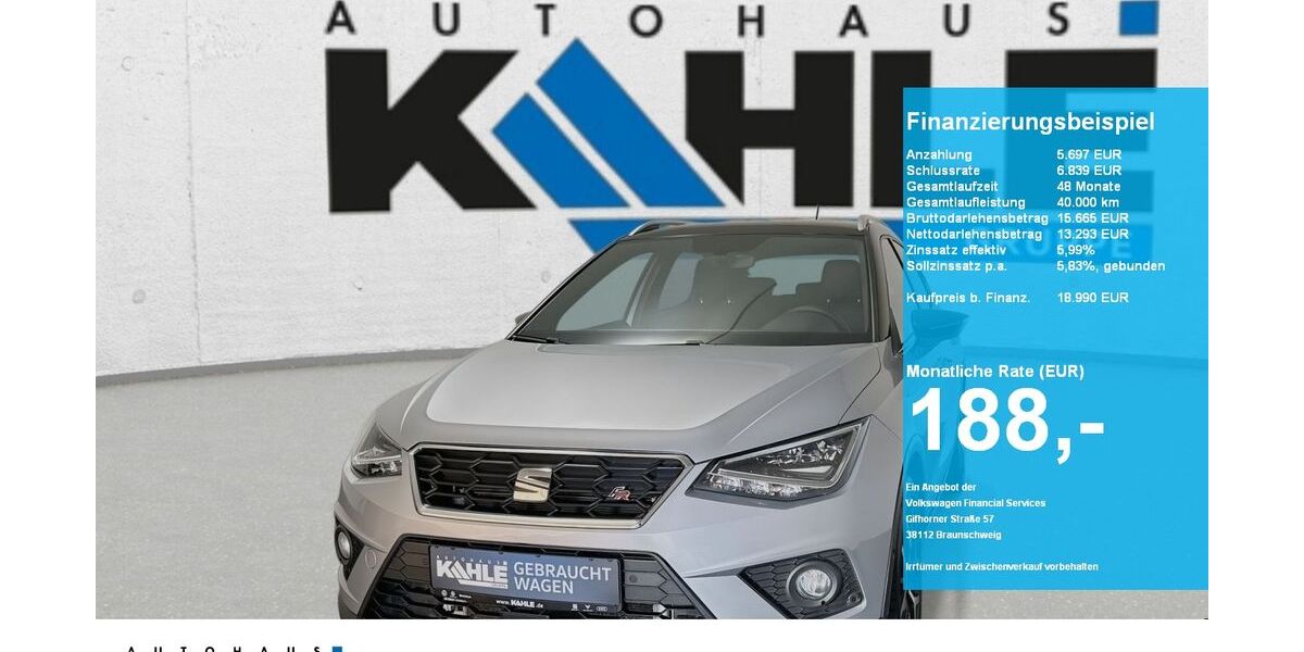 Seat Arona 60.495 km 17.990 &euro; Walsrode 29664