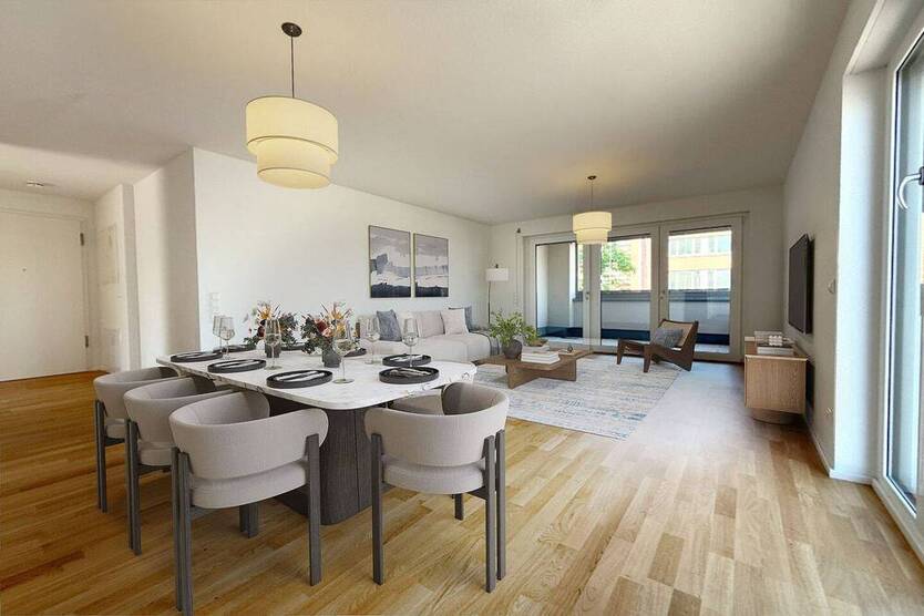 2,5-Zimmer-Neubau - sofort bezugsfrei