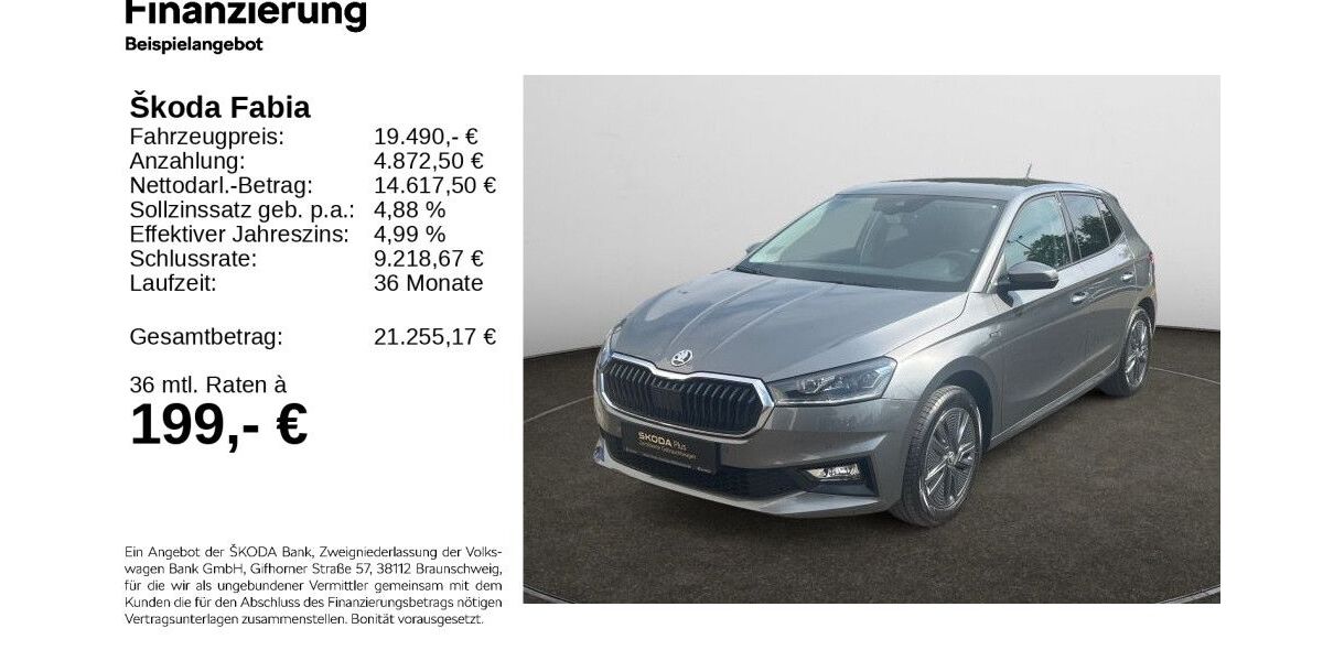 Skoda Fabia 7.963 km 19.190 € Hildesheim 31137