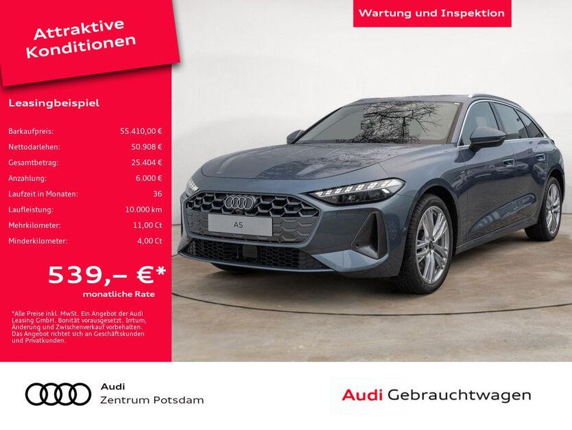 Audi A5 6.500 km 53.911 € Potsdam 14482