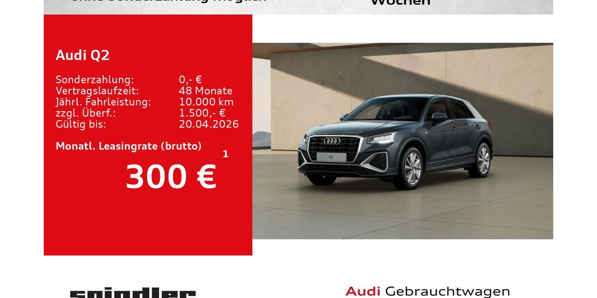 Audi Q2 20.000 km 33.480 &euro; Würzburg 97076