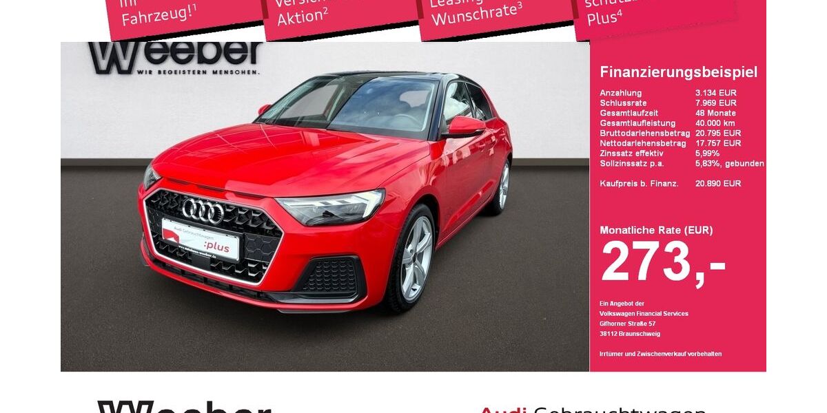 Audi A1 30.743 km 20.450 &euro; Weil der Stadt 71263