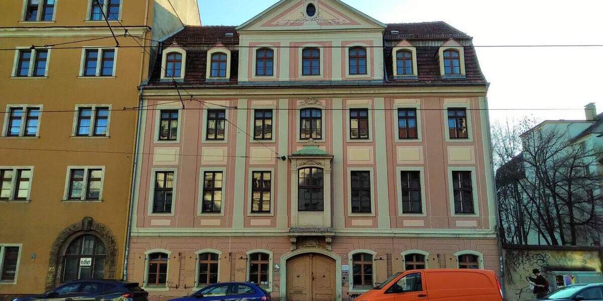 Einzelner Raumkleines Atelier im historischen barocken Gebäude in der Friedrichstadt-Dresden 2 zimmer