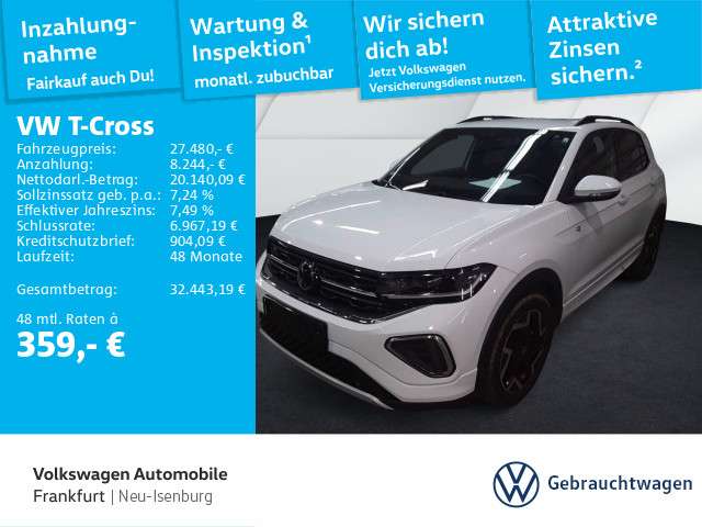 VW T-Cross 16.654 km 27.480 &euro; Neu-Isenburg 63263