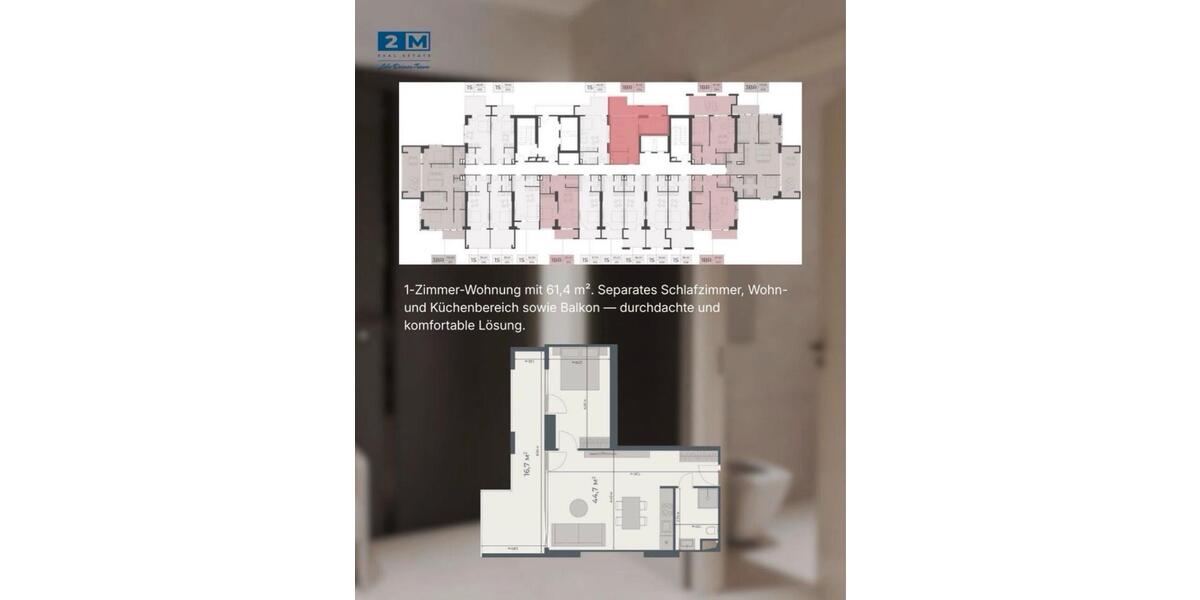 Etagenwohnung Holdorf - 3 Zimmer, 61 m&sup2;, 42.000&euro; | Angebot:26174101
