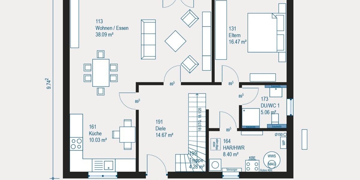 Ihr individuelles Fertighaus in Lindlar - flexibel und maßgeschneidert - Einfamilienhaus Lindlar | Angebot:27313512