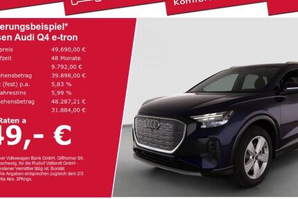 Audi Q4 e-tron 4.576 km 49.690 € Holzminden 37603