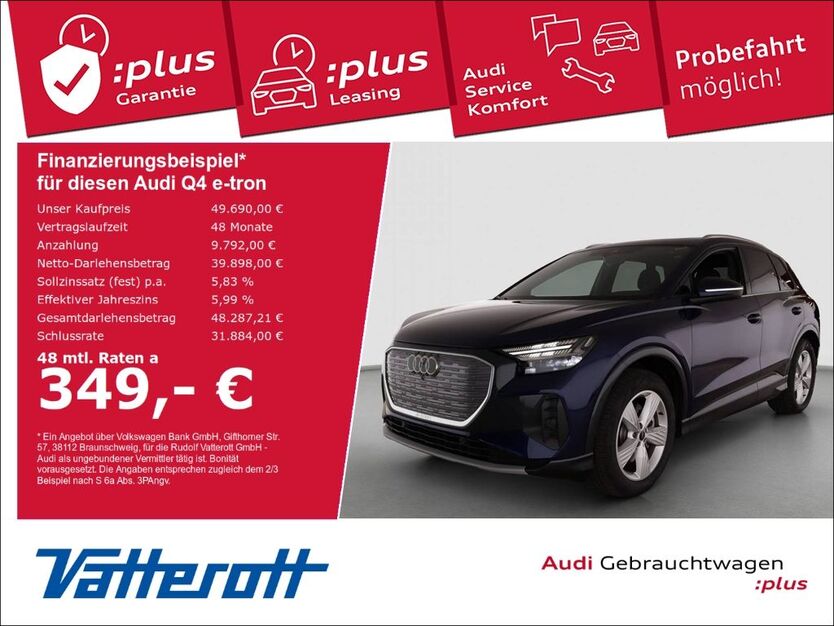 Audi Q4 e-tron 4.576 km 49.690 € Holzminden 37603
