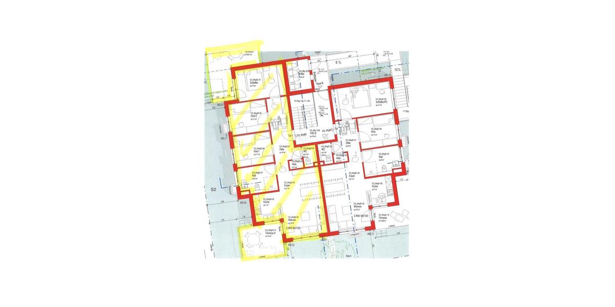 Erdgeschoßwohnung Alfdorf - 4.5 Zimmer, 108 m&sup2;, 1.250&euro; | Angebot:26589349