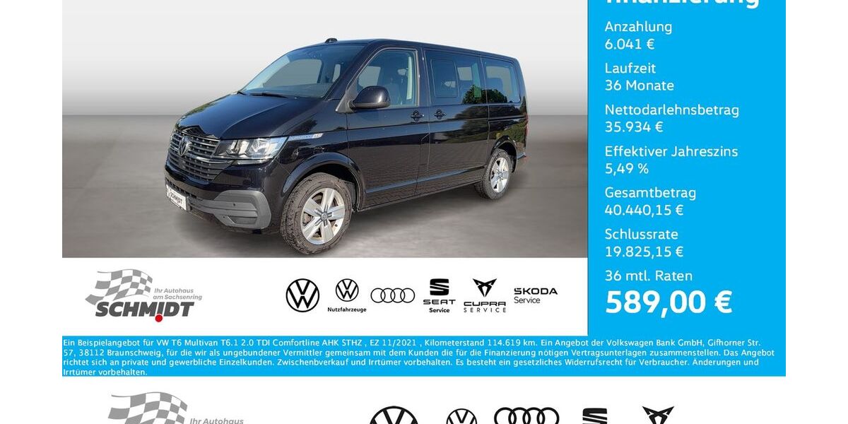 VW T6 Multivan 114.619 km 41.975 &euro; Bernsdorf 09337