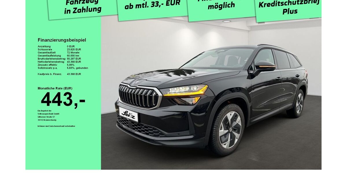 Skoda Kodiaq 16.970 km 43.368 &euro; Immenstadt 87509